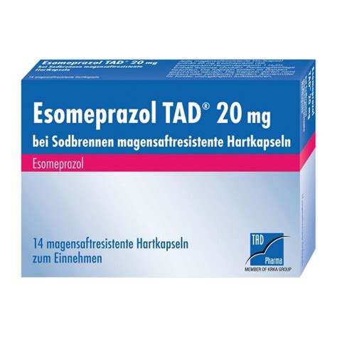 esomeprazol 40 mg nebenwirkungen